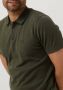 Dstrezzed Heren Polo's & T-shirts Polo S s Cotton Knit Green Heren - Thumbnail 2