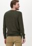 Donkergroene Dstrezzed Coltrui Turtle Neck Cable Structure Na - Thumbnail 4