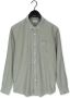 DSTREZZED Heren Overhemden Shirt Button Down Tencel Groen - Thumbnail 3