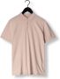 DSTREZZED Heren Polo's & T-shirts Polo S s Cotton Knit Lichtroze - Thumbnail 3