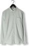 DSTREZZED Heren Overhemden Shirt Linen Melange Mint - Thumbnail 4