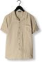 DSTREZZED Heren Overhemden Resort Shirt Linen Zand - Thumbnail 3