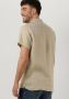 DSTREZZED Heren Overhemden Resort Shirt Linen Zand - Thumbnail 4