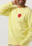 EDWIN Heren Polo's & T-shirts Japanese Sun Supply Ts Single Jersey Geel - Thumbnail 2