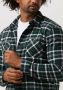 EDWIN Heren Overhemden Labour Shirt Ls Heavy Flannel Brushed Groen - Thumbnail 4