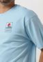 EDWIN Heren Polo's & T-shirts Sunset On Mt Fuji Ts Single Jersey Lichtblauw - Thumbnail 2
