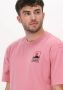 Edwin Tg37.2M4.Owt.67.03 T-shirt Roze Heren - Thumbnail 5