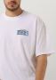 EDWIN Heren Polo's & T-shirts Postal Ts Single Jersey Wit - Thumbnail 3
