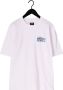 EDWIN Heren Polo's & T-shirts Postal Ts Single Jersey Wit - Thumbnail 4