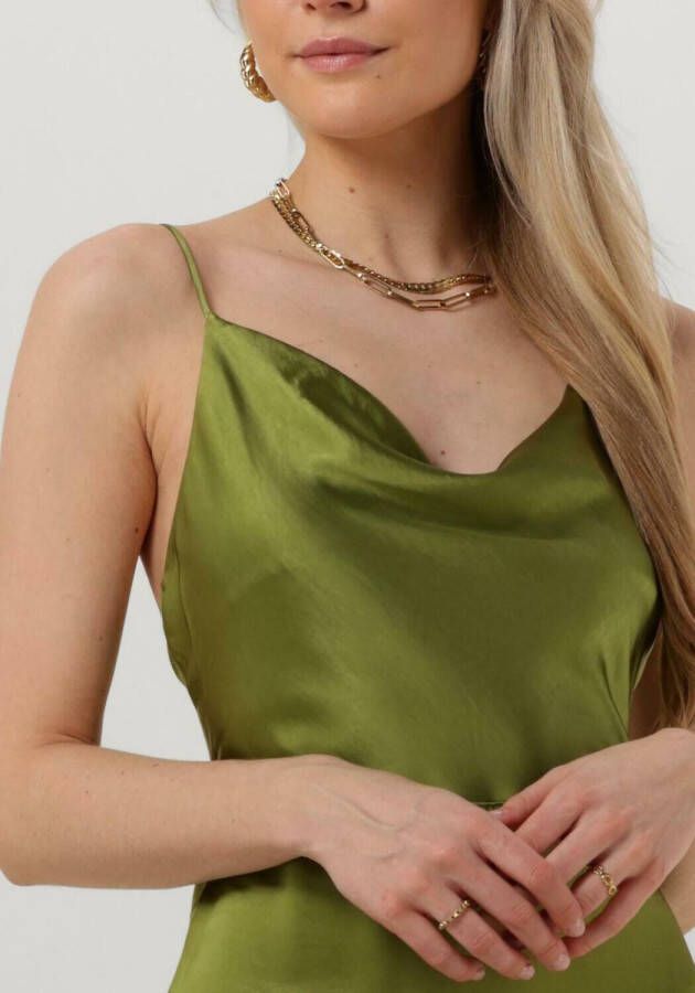 ENVII Dames Jurken Enkrystle Sl Midi Dress Groen