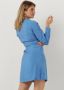ENVII Dames Jurken Envictoria Ls Short Dress 6891 Lichtblauw - Thumbnail 4