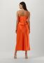 ENVII Dames Jurken Enpapaya Sl Midi Dress Oranje - Thumbnail 4
