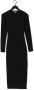 ENVII Dames Jurken Enally Ls Dress 5314 Zwart - Thumbnail 2