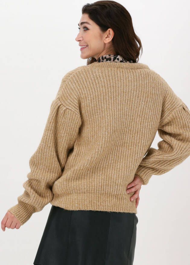 EST'SEVEN Dames Truien & Vesten Est'vetements Knitted Sweater Beige