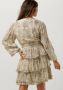 EST'SEVEN Dames Jurken Est'city Dress Handmade Ecru - Thumbnail 4
