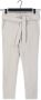 EST'SEVEN Dames Broeken Est'paper Bag Stretch Leather Gebroken Wit - Thumbnail 2