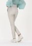 EST'SEVEN Dames Broeken Est'paper Bag Stretch Leather Gebroken Wit - Thumbnail 3