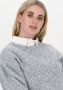 EST'SEVEN Dames Truien & Vesten Est'vetements Knitted Sweater Grijs - Thumbnail 4