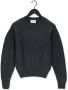 EST'SEVEN Dames Truien & Vesten Est'vetements Knitted Sweater Zwart - Thumbnail 2