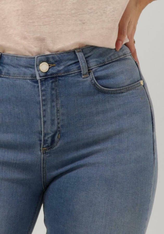 Fabienne Chapot Blauwe Flared Jeans Eva Extra Flare Embro 155