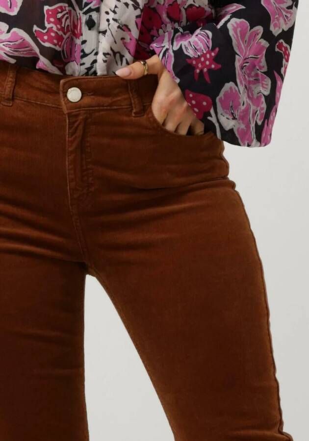 FABIENNE CHAPOT Dames Jeans Eva Flare Trousers 178 Bruin