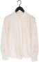 Fabienne Chapot semi-transparante blouse Vreni met open detail gebroken wit - Thumbnail 3