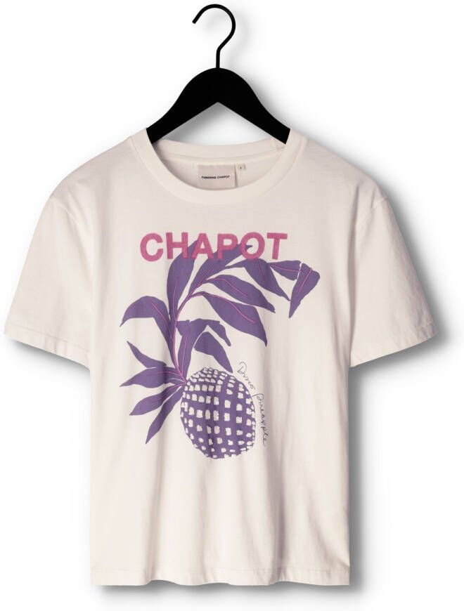 FABIENNE CHAPOT Dames Tops & T-shirts Bernard Pine T-shirt 300 Gebroken Wit