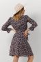 Fabienne Chapot Paarse Mini Jurk Isabella Short Dress 112 - Thumbnail 4