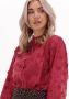 Fabienne Chapot blouse Joan met 3D applicatie donkerrood - Thumbnail 5