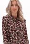 Fabienne Chapot gebloemde blousejurk Frida donkerrood - Thumbnail 6