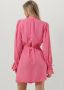 Fabienne Chapot Roze jurk met uitlopende mouwen Pink Dames - Thumbnail 5