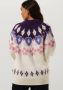 Fabienne Chapot Fijngebreide Pullover met Design Details Meerkleurig Dames - Thumbnail 5
