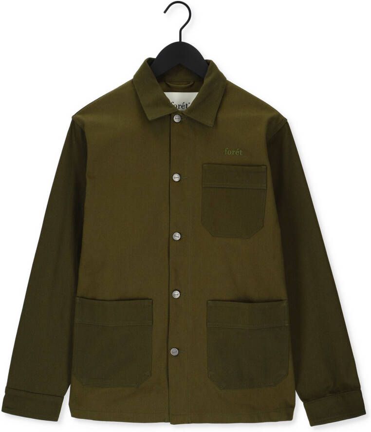 Forét Olijf Overshirt Range Jacket