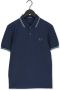Fred Perry regular fit polo Twin tipped met contrastbies donkerblauw - Thumbnail 3