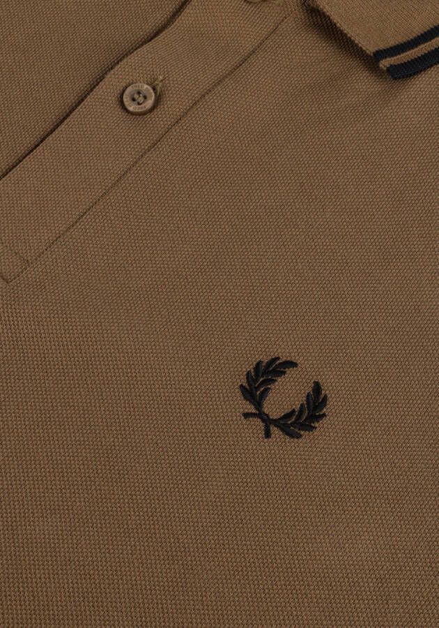 Fred Perry Camel Polo Twin Tipped Shirt