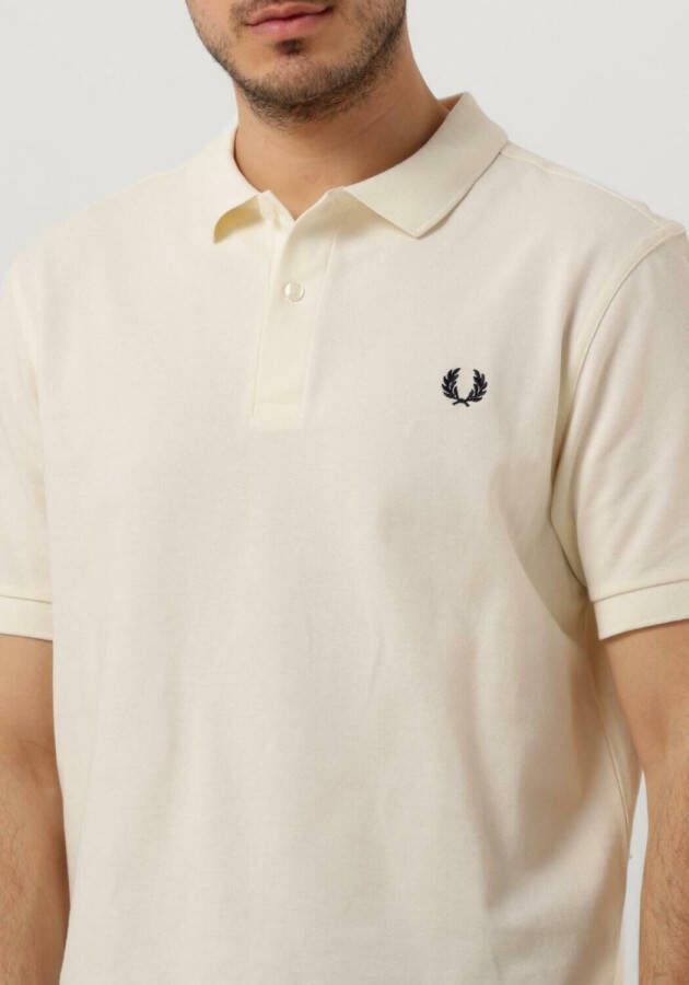 FRED PERRY Heren Polo's & T-shirts Plain Shirt Ecru