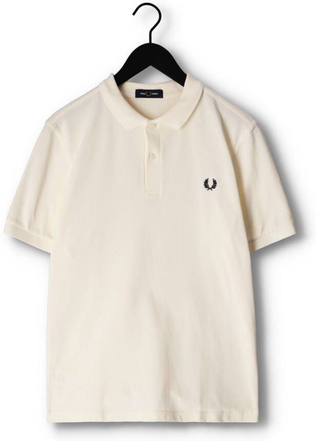 FRED PERRY Heren Polo's & T-shirts Plain Shirt Ecru