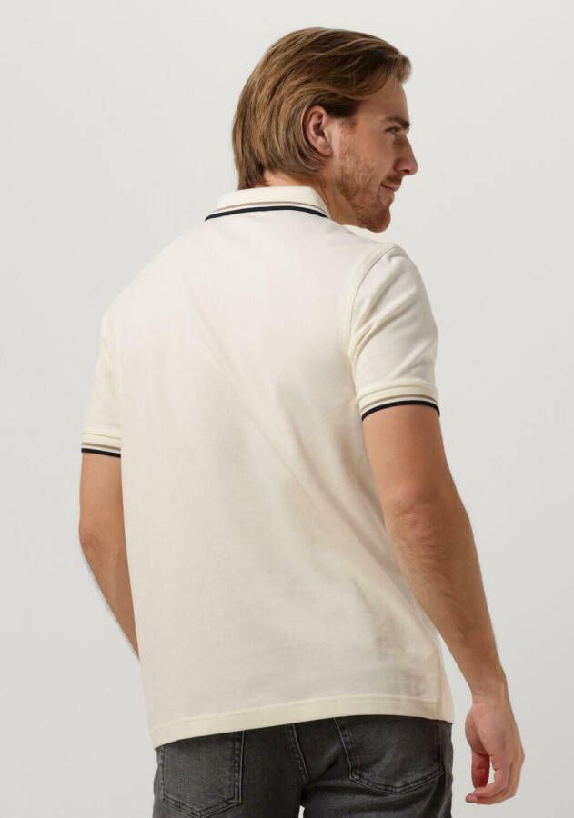 Fred Perry Ecru Polo Twin Tipped Shirt