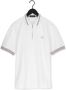 FRED PERRY Heren Polo's & T-shirts Zip Neck Polo Shirt Gebroken Wit - Thumbnail 2