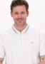FRED PERRY Heren Polo's & T-shirts Zip Neck Polo Shirt Gebroken Wit - Thumbnail 4
