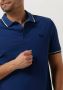 FRED PERRY Heren Polo's & T-shirts Twin Tipped Shirt Kobalt - Thumbnail 3