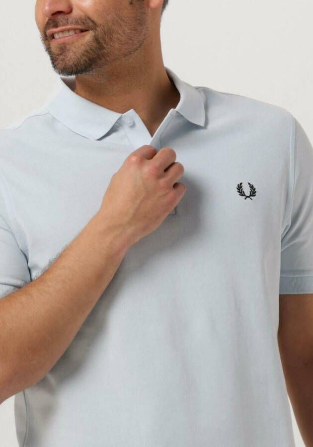 FRED PERRY Heren Polo's & T-shirts Plain Shirt Lichtblauw