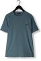 Fred Perry Lichtblauwe T-shirt Ringer T-shirt - Thumbnail 5
