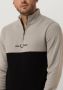 Fred Perry Zwarte Sweater Embroidered Half Zip Sweat - Thumbnail 5