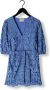 Freebird semi-transparante kanten jurk Leora met ceintuur blauw - Thumbnail 4