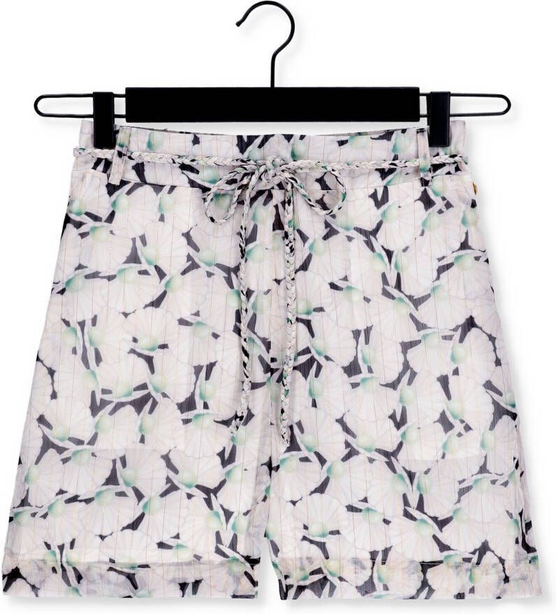FREEBIRD Dames Broeken Naya Mini Shorts Groen