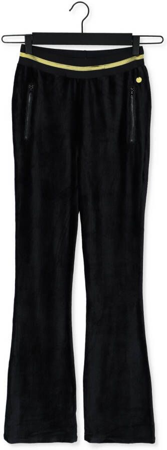Freebird Zwarte Flared Broek Lourdes Pants