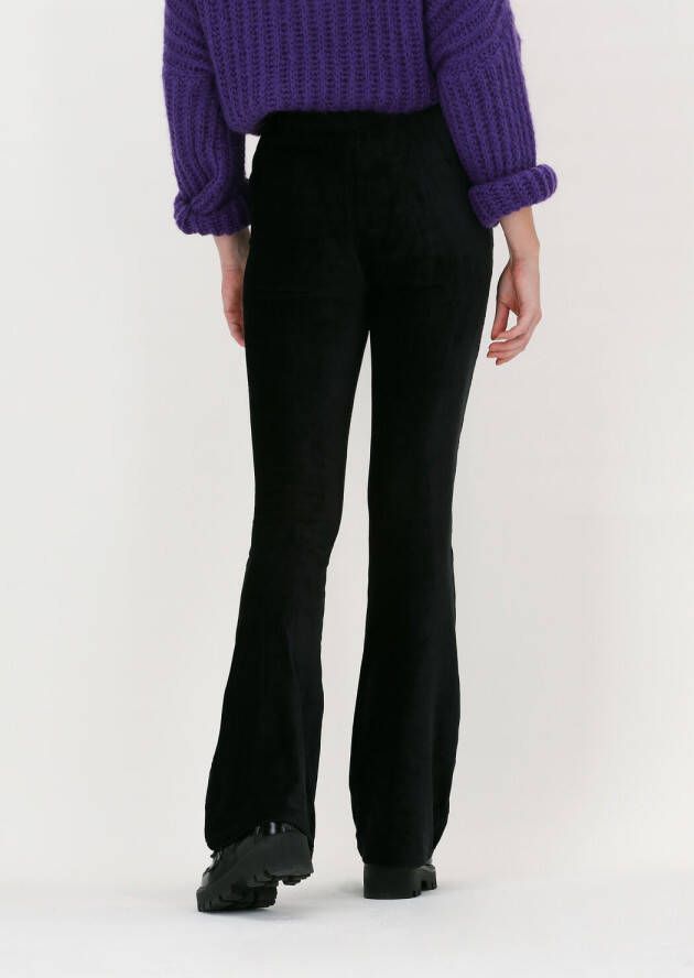 Freebird Zwarte Flared Broek Lourdes Pants