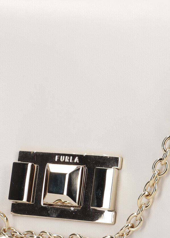 Furla Beige Schoudertas Lulu Mini Crossbody