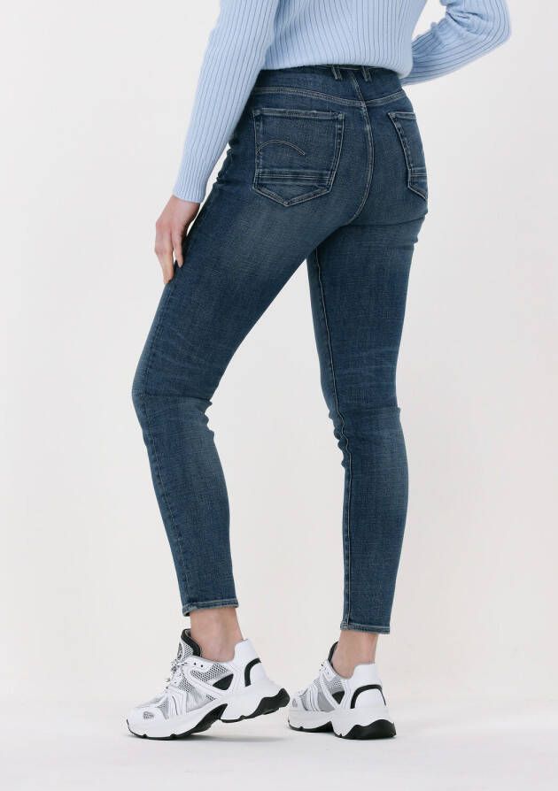 G-Star Raw Blauwe Skinny Jeans Kafey Ultra High Skinny